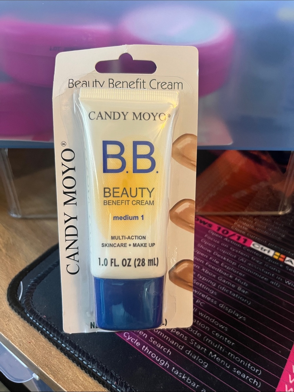 Candy Moyo BB Beauty Benefit Cream - Medium 1 (Cream/Beige)